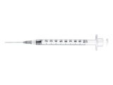 Show details for INSULIN SYRINGE WITH INTEGRATED NEEDLE 25G - 1 ml, 100pcs