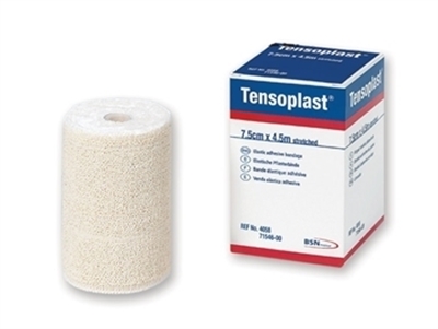 Picture of TENSOPLAST ELASTIC ADHESIVE BANDAGES 4.5 m x 7.5 cm