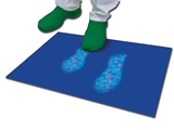 Show details for DECONTAMINATING MAT 45x115 cm - 30 layers - blue 5psc