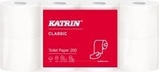 Показать информацию о KATRIN Classic Toilet 200 tualetes papīrs ruļļos, 2-slāņu, 23.4 m, balts, perforēts , 40 ruļļi/ iepakojumā