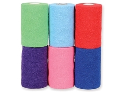 Picture of CO-PLUS BANDAGE 6.3 m x 10 cm - mixed colours(box of 18)