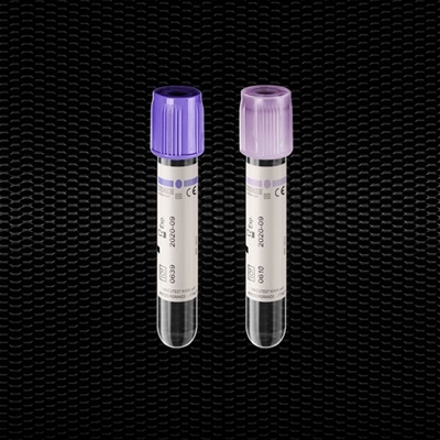 Picture of VACUTEST 13x75 mm EDTA K2 asp. 2 ml transparent violet stopper ; 100pcs