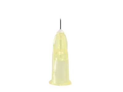 Picture of MESOTHERAPY LUER NEEDLES 30G 0,30x4 mm - yellow, 100 pcs.
