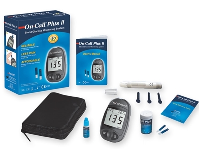 Picture of PLUS GLUCOSE MONITOR KIT mmol/L - English/French, 1 pcs.