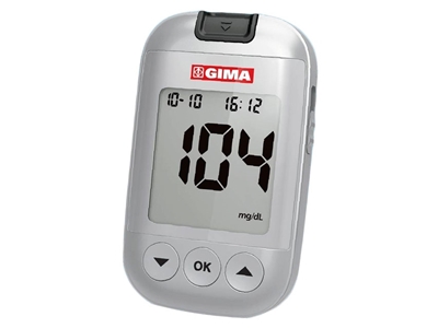 Picture of GIMA GLUCOSE MONITOR KIT, мг / дл - IT, DE, GR, арабский яз., 1 шт.