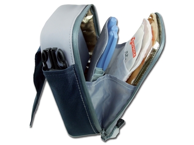 Picture of MEDI-POCKET INSULATED BAG - blue/beige N1