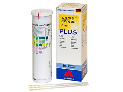 Picture of COMBI SCREEN 5SYS PLUS URINE STRIPS - 5 parameters, 100 pcs.