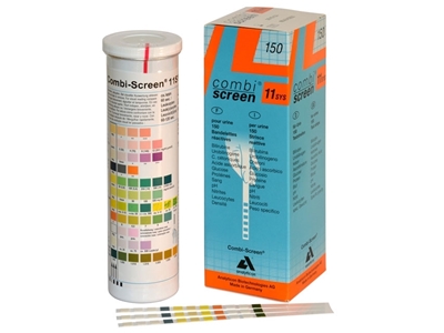 Picture of COMBI SCREEN 11SYS URINE STRIPS - 11 parameters, 150 pcs.
