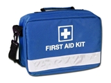 Show details for FIRST AID BAG - blue - empty