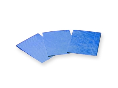 Picture of Сложенные салфетки - 33x45 см синие, 500 шт.