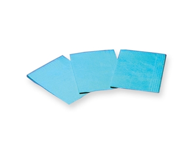 Picture of FOLDED NAPKINS - 33x45 cm light blue, 500 pcs.