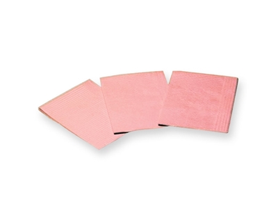 Picture of  FOLDED NAPKINS - 33x45 cm pink, 500 pcs.