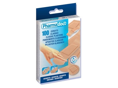 Picture of PHARMADOCT CLASSIC PLASTERS 6 assorted sizes N1
