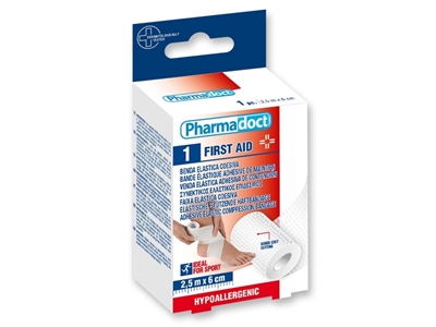 Picture of  PHARMADOCT ELASTIC COMPRESS. BANDAGES 2.5m x 6cm - N1
