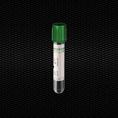 Picture of VACUTEST 13x75 mm Lithium Heparin asp. 2 ml green stopper 100pcs