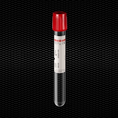 Picture of VACUTEST 13x75 mm asp. 2 ml with clot activator red stopper 100pcs