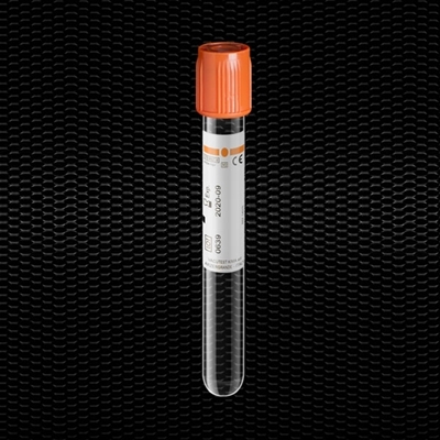 Picture of VACUTEST 13x75 mm asp. 4 ml for a rapid serum separation orange stopper 100pcs