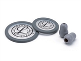 Show details for  LITTMANN KIT 40017: 2 DIAPHRAGMS+RIM+EARTIPS for ClassicI III, Cardiology IV - grey - blister