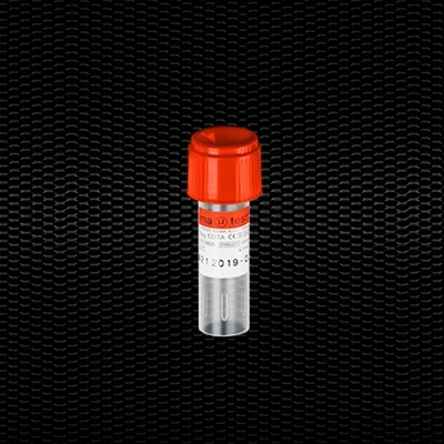 Picture of Sterila mikrotesta mēģene ar recekļa aktivatoru 500 μl sarkanu aizbāzni 100gb 