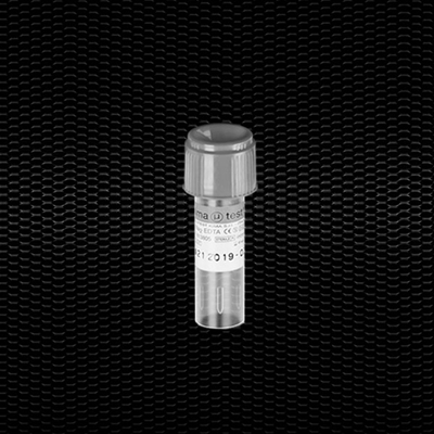 Picture of Sterile micro test tube KF+Na2 EDTA 250 μl grey stopper 100pcs