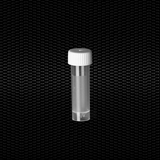 Vairāk informācijas par Polipropilēna cilindriska mēģene 16x58 mm 5 ml ar graduētu, baltu skrūvējamu korki, apmalota ar matētu etiķeti 100gb