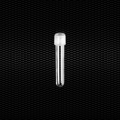 Picture of Polystyrene cylindrical test tube 12x75 mm 6 ml with two position closure 100pcs