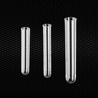 Picture of Polymetylmethacrylate cylindrical test tube 13x75 mm 4,5 ml with rim 100pcs