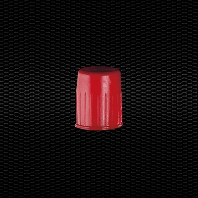 Picture of “VACU RE CAP®” red stopper for reclosing of vacuum tubes Ø 13 mm 100pcs