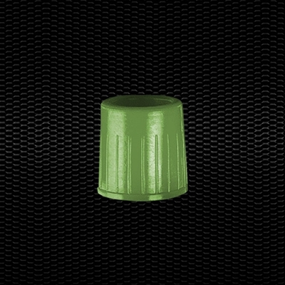 Picture of “VACU RE CAP®” light green stopper for reclosing of vacuum tubes Ø 13 mm 100pcs