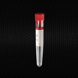 Show details for Sterile polypropylene conical test tube 16x100 mm 10 ml with red stopper and red label 100pcs