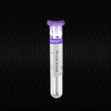 Show details for K3 EDTA x 3 ml in 13x75 mm test tube violet pierceable rubber stopper 100pcs