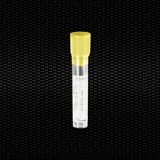 Show details for 12x56 mm test tube flat bottom with 0,1 ml of Sodium Citrate x 0,9 ml of blood yellow stopper 100pcs