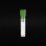 Show details for 12x56 mm test tube flat bottom with K3 EDTA x 1 ml of blood dark green stopper 100pcs