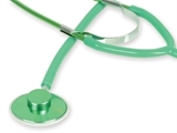 Show details for COLOURED TRAD STETHOSCOPE - green
