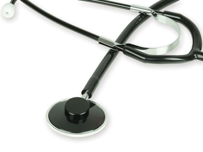 Picture of  COLOURED TRAD STETHOSCOPE - black