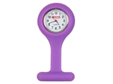 Show details for SILICONE NURSE WATCH - round - purple, 1 pc.