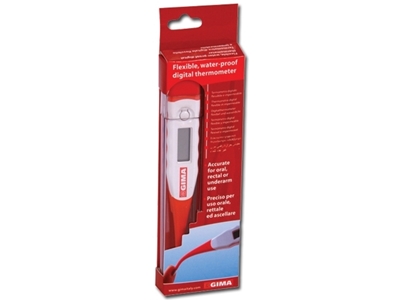 Picture of FLEXI DIGITAL THERMOMETER °C - std. Box flexible tip, water-proof, 1 pc.