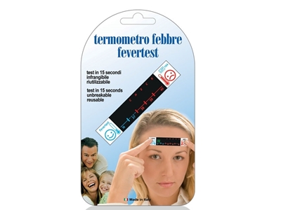 Picture of FEVER TEST FOREHEAD THERMOMETER - blister, 10 pcs.