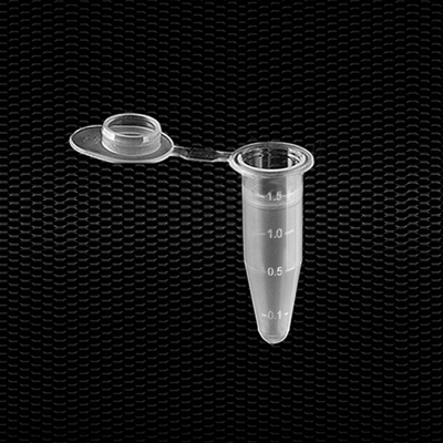 Picture of Polypropylene conical microtube graduated EPPENDORF type with cap vol. 1,5 ml 100pcs