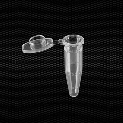 Picture of Polypropylene conical microtube EPPENDORF type with cap vol. 1,5 ml "FAST LOCK" 100pcs