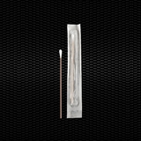 Показать информацию о Деревянная стерильная ватная палочка 150 мм в индивидуальной упаковке (100 шт.)
