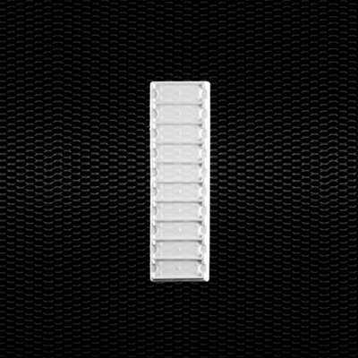 Picture of Stackable polystyrene slide tray at 10 places dim. 340x100 mm 100pcs