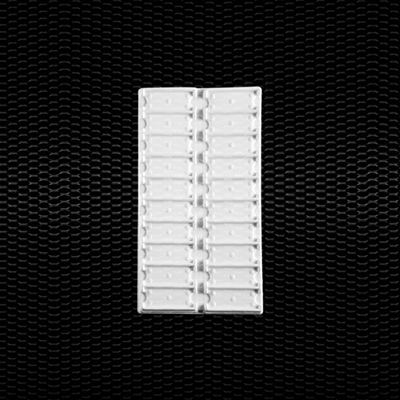 Picture of Stackable polystyrene slide tray at 20 places dim. 340x190 mm 100pcs