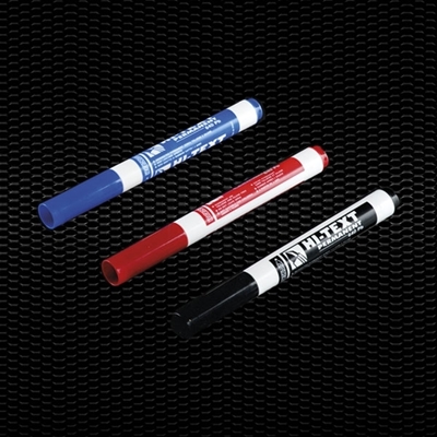 Picture of Felt tip pens with indelible ink blue colour 100pcs