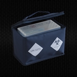 Показать информацию о «BIO BAG» Изотермическая сумка для перевозки образцов, размеры 27x15x20 см, сумка для 1 контейнера 1шт.