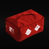 Show details for “BIO BAG” Red isothermal bag for specimen transport, dimensions 45x27x20 cm, 23 Lt vol. for 3 containers 1pcs