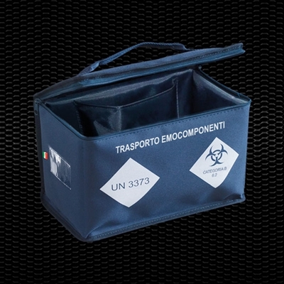 Picture of 	“EMO BAG”Isothermal bag for blood components transport, dimensions 27x15x20 cm, 8,1 Lt vol. 1pcs