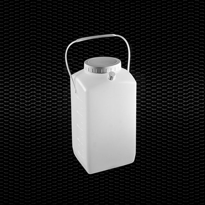 Picture of Square saving bottle graduated for 24 h urine collection 2500 ml with cap for easy sampling and handle 100pcs