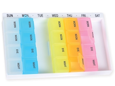 Picture of 7-DAY EASY PLANNER x4 - English, 1 pc.
