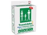 Vairāk informācijas par TRAVELJOHN PAPER DISPOSABLE, pisuārs, 800cc, 4 gab.